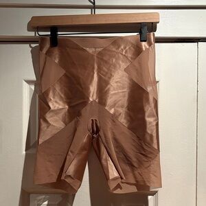 Spanx Brown Shapewear Shorts Size Small NWOT